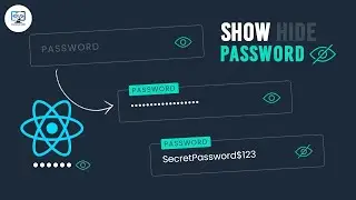 Show Hide Password in React JS || React Tutorial in 2024 || Interview Question