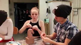 Création de sculptures sur neige en Arts visuels