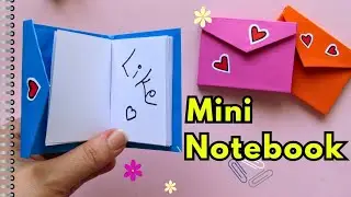 diy mini notebook | how to make notebook | paper craft