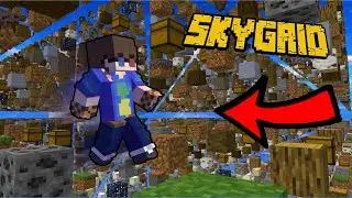 Trying To Survive In Minecraft SkyGrid!
