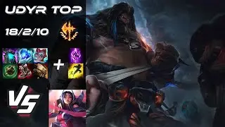 TOP Udyr vs Irelia - NA Challenger Patch 14.17