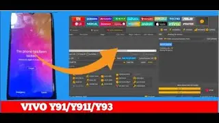 VIVO Y91C Vivo 1820 PATTERN AND FRP REMOVE by Unlock Tool  One Click Only