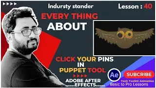 How to Use the Puppet Pin Tool in After Effects: - Complete Animation Guide Guide Urdu | Hindi