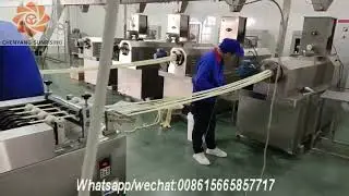 Bugles snack machine/fried puff snack food making machine/puff snack machine Jinan Sunrising