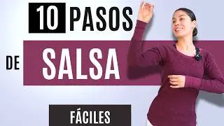 10 Basic Salsa Steps for Solo Dancing (Step by Step) | Pau Andrea