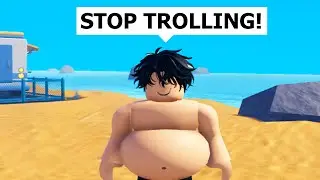 Trolling Noobs in GYM LEAGUE! (Roblox)