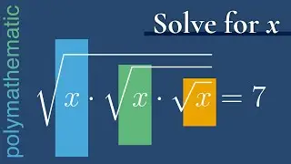 The Root of the Problem: Solving a Nested Square Root Equation by Applying Exponent Rules