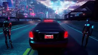 Cyberpunk 2077 E3 2018 Graphics - MAX SETTINGS 8k Resolution Ray Tracing Rolls-Royce Wraith Gameplay