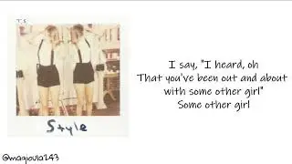 Taylor Swift - Style (Lyrics)