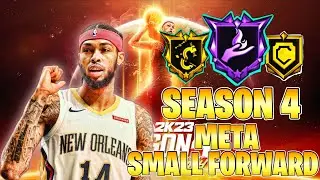 SEASON 4 META SMALL FORWARD BUILD. BEST SMALL FORWARD BUILD 2K23 NEXT GEN.