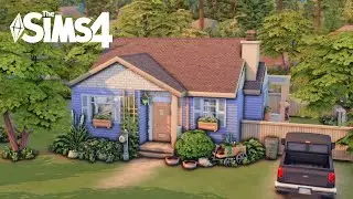 Cozy Small Town Home🌳 - No CC - Sims 4 Speed Build