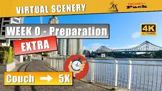 COUCH TO 5K - WEEK 0 – Start Running - Preparation Week – Natural Scenery for treadmill