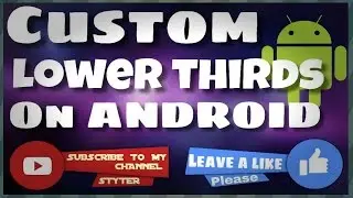 How to make cool lower thirds 2017[tutorial]