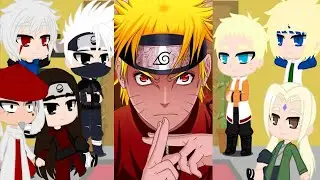👒 Naruto characters react to Naruto, Minato, Sasuke, ... 👒 Gacha 👒 Naruto react Compilation 👒