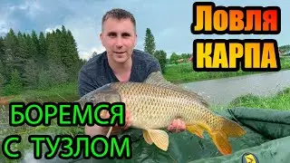 Рыбалка на КАРПА | Бешенный клёв карпа | Боремся с тузиками