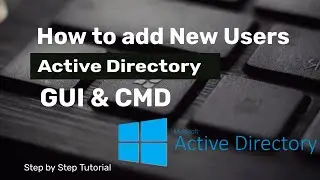 Add New User in Active Directory Domain Services (ADDS)  using GUI and CMD | VirtualTechBytes