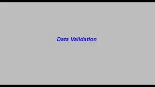 Data Validation 05 - انشاء قائمة منسدلة فى الاكسيل