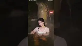 #54 girl dancing in hot springs 