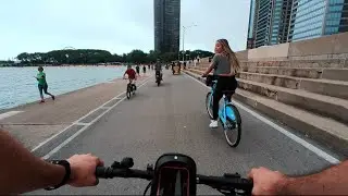 Cloudy day with the TREK DUAL SPORT 3 bike // Lakeshore tour