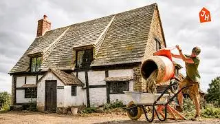 After 18 Months... We Finally Started Restoring Our 500 Year Old Cottage