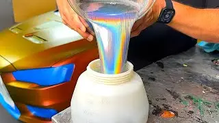INSANE Holographic Rainbow Paint Over HyperShift BREAKS Reality (Left us speechless)