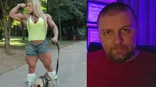 Женская красота. Женщина качок.