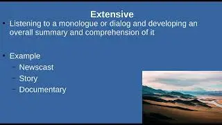 Listening Techniques for ESL Students