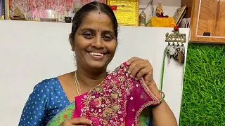 🌟wedding blouse design collection | bridal blouse designs | hand embroidery aariwork blouse models