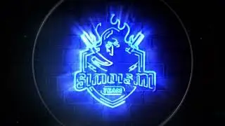 Grunge Neon Logo Reveal Version 1