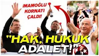 Ekrem İmamoğlu 46. İstanbul Maratonu’nu başlattı: Hak, hukuk, adalet adımları olsun!