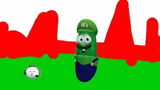 Funvideotv VeggieTales The Super Mario White Peas Fights