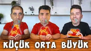 LARGE, MEDIUM or SMALL FOOD COMPETITION ft. Enes Batur