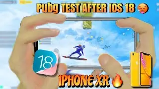 iPhone XR iOS 18 pubg live test#bgmi #pubgmlive #shortsfeed #bgmilive #shortsfeedlive