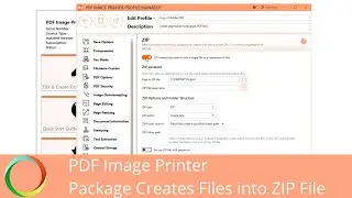 Create ZIP File | PDF Image Printer 12 | PEERNET