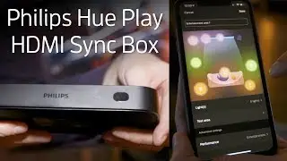 The Philips Hue Play HDMI Sync Box lets you sync Hue lights with your TV