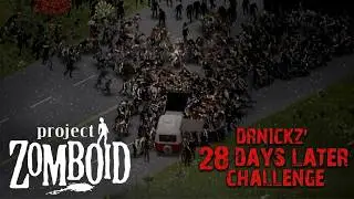 🔴Project Zomboid - Setting Up Our Long-Term Base | 28 Days Later Challenge - Day 11