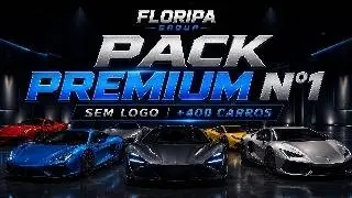 O MELHOR PACK DE CARROS PREMIUM FIVEM! (+400 Veículos SEM LOGO) | Floripa Group