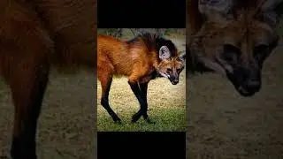 Гуара или Гривистый волк. #shotrs_video