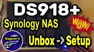 Synology Disk Station DS918+ NAS/Home Server Solution: Un-box to first share creation (Newbie)