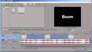 Sony Vegas Synchronize Audio with Video/Text [Tutorial 6]