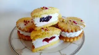 ЗЕФИРО-СЕНДВИЧ. ОЧЕНЬ НЕЖНО И ВКУСНО.