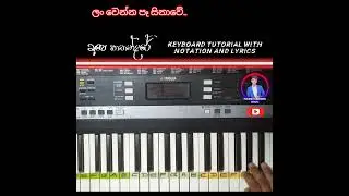 Ape Kathandare (අපෙ කතන්දරේ) | Dhyan Hewage | Keyboard Cover #shorts #apekathandare #piano