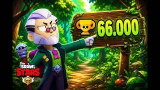Апнул 66К кубков в Бравл Старс! Праймы на бравлерах!