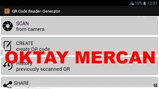 Android Telefonda QR Kod Oluşturma ve Okuma