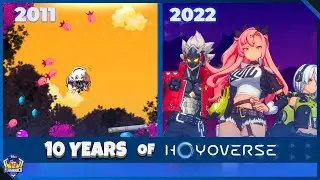 10 Years of Hoyoverse : MiHoYo | Every games released so far!