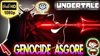 Harder than Sans?! | Undertale - Genocide Asgore (True Genocide Final Boss) (Undertale Fangame)