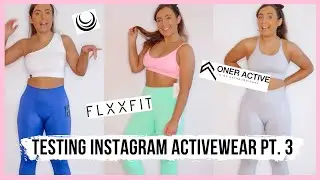 TESTING INSTAGRAM ACTIVEWEAR PART 3 | Lazuli Label, Oner Active & Flexxfit (try on and review)
