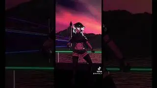 She took the midnight train 🚂 #shuffle  #vrchatdancer  #shorts