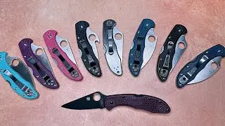 Spyderco PD#1 Sprint Run: Did Somebody Say Delica?