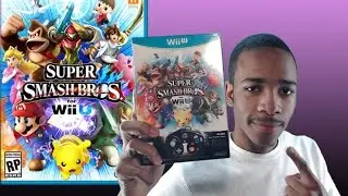 Un Boxing Super Smash Bros for Wii U Gamestop Bundle